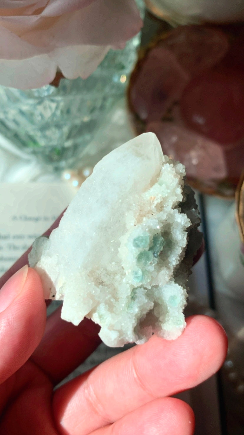 Candle Quartz Fluorite