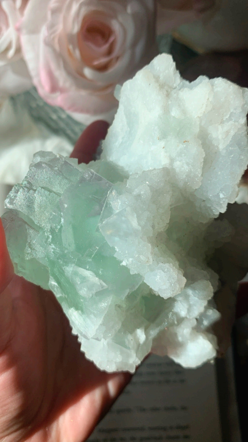 Sugar Fluorite Calcite