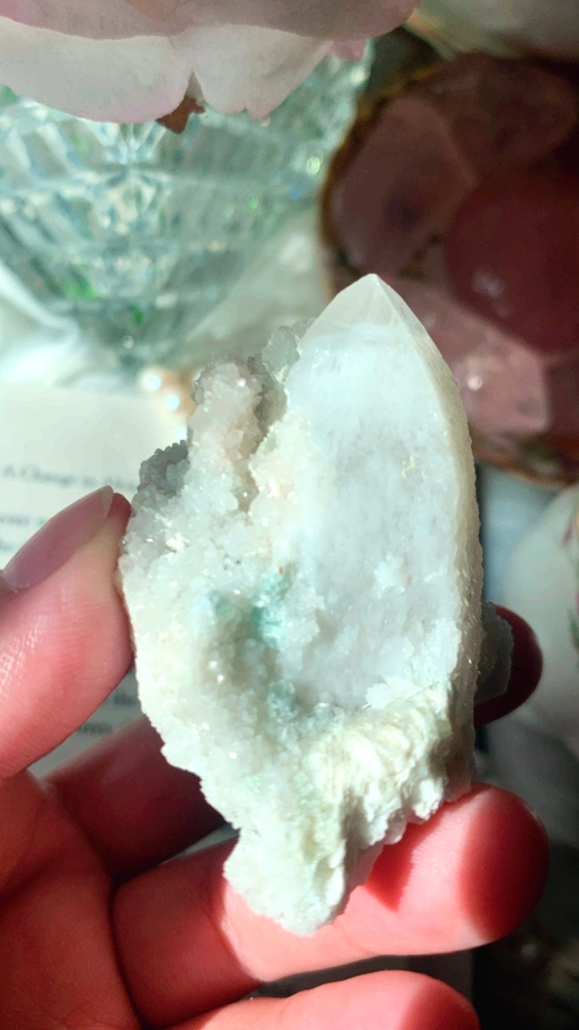 Candle Quartz Fluorite