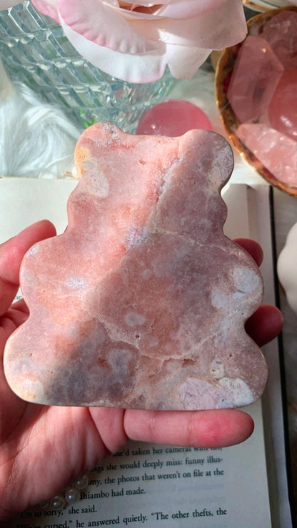 Pink Amethyst Bear