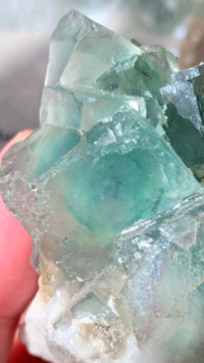 Candle Quartz Fluorite